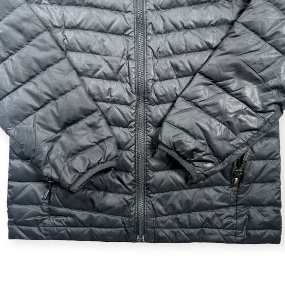Mountain Hardwear Youth Medium Down Puffy Jacket Black Size Medium - Read - Picture 3 of 9